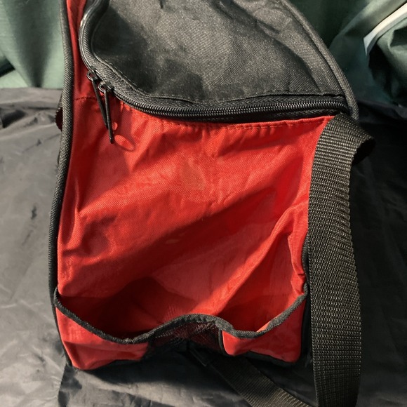 Vintage Gemline Tony The Tiger‎ Keebler Elf Kelloggs Cereal Gym Bag Black/Red - Picture 5 of 9